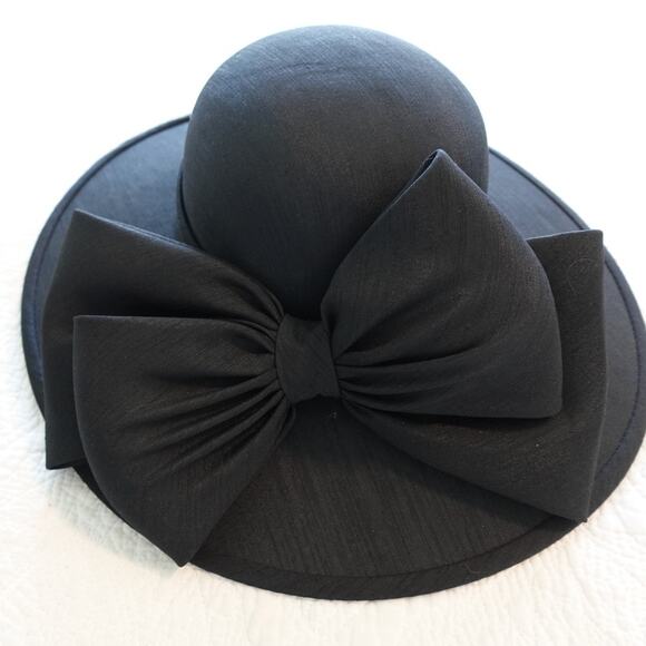 Bellissima Black Bow formal hat / millenary / main image 11